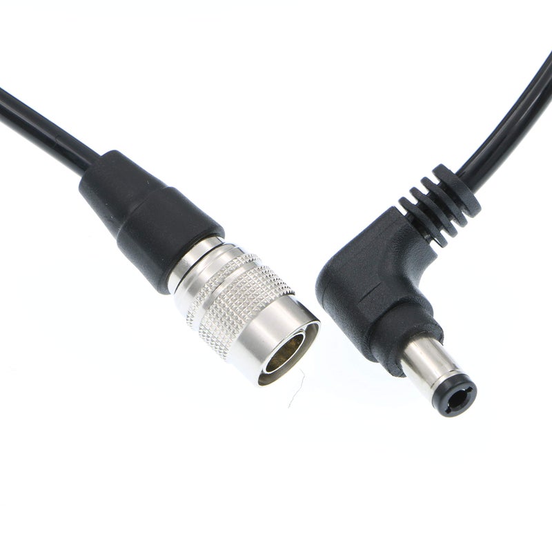 Alvin's Cables Hirose 4 Pin Male to DC Right Angle Coiled Power Cable for Sound Devices 633|644|688 Zoom F8 Blackmagic Cinema Camera 4K - Image 3